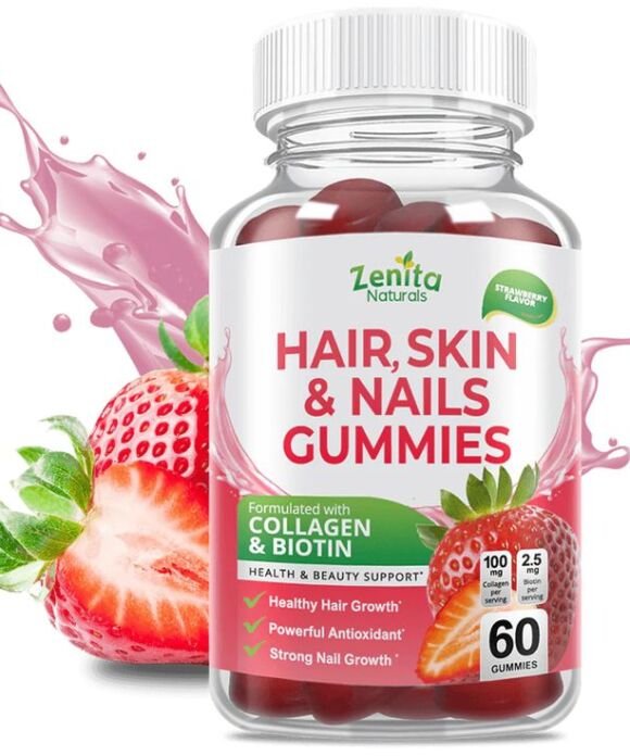 Build biotin hair skin & nails gummies