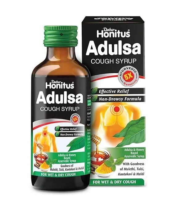 Dabur Honitus Adulsa Cough Sryup